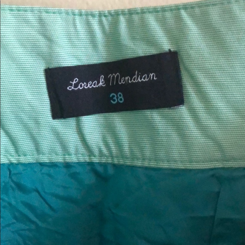 Loreak Mendian green mini balloon skirt - Picture 5 of 8
